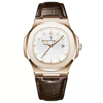 Zavenco Poedegar 40mm Leather Watch