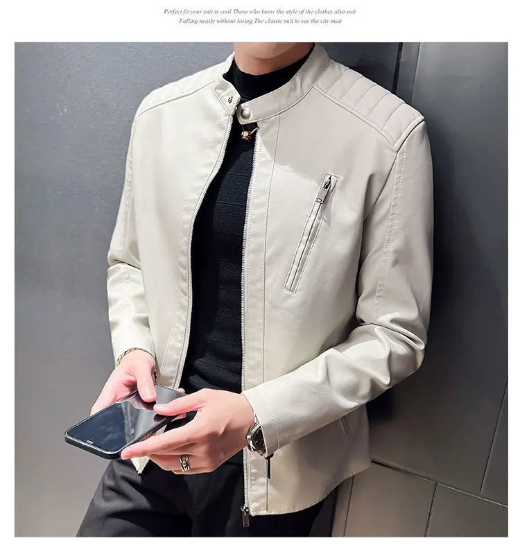 Luxy Men's Premium Leather Jacket