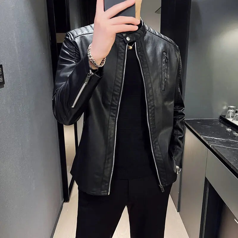 Luxy Men's Premium Leather Jacket