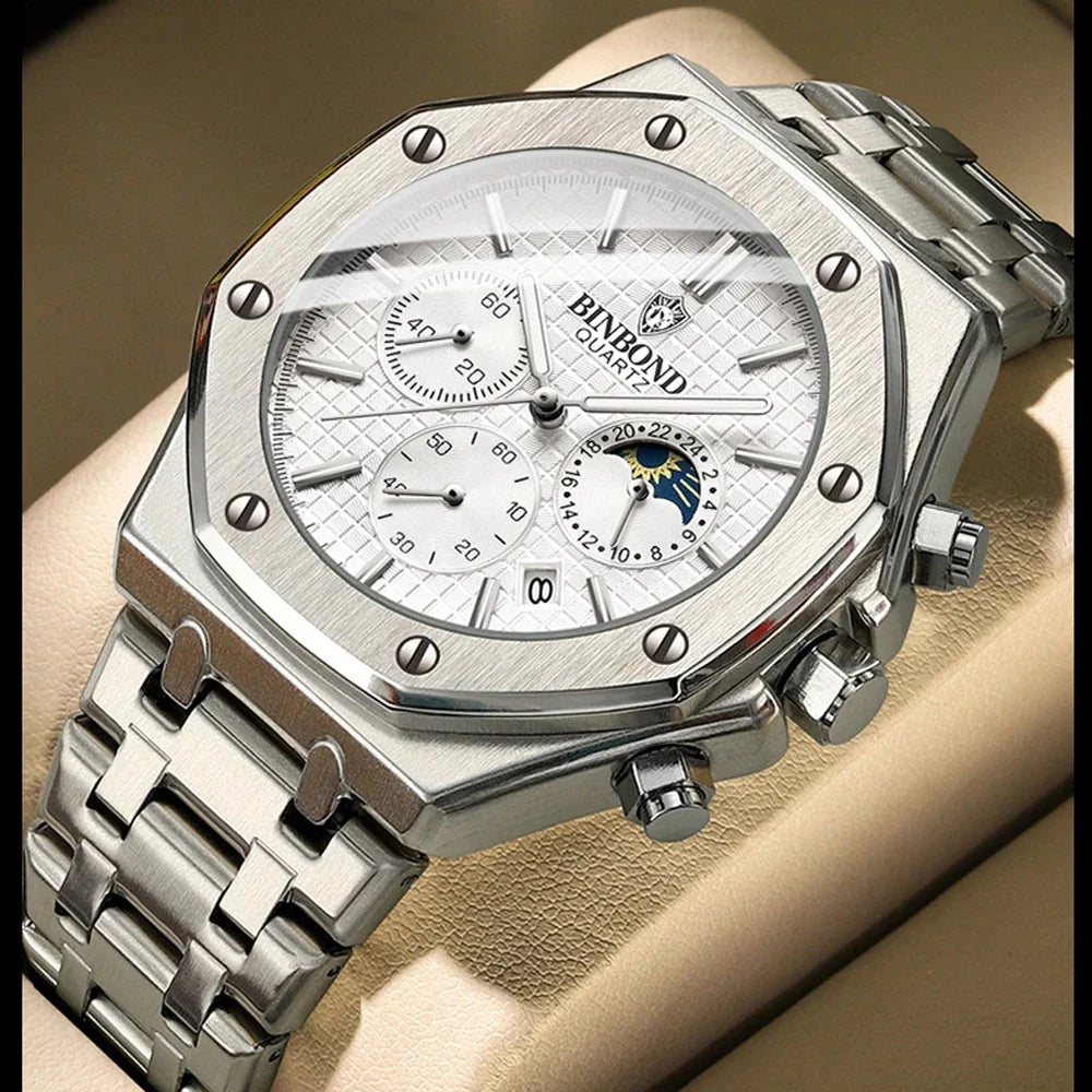 Zavenco 42mm Metal Timepiece