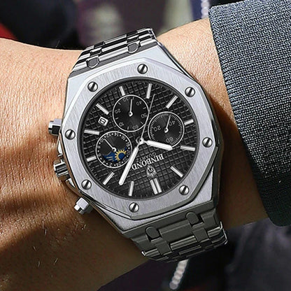 Zavenco 42mm Metal Timepiece