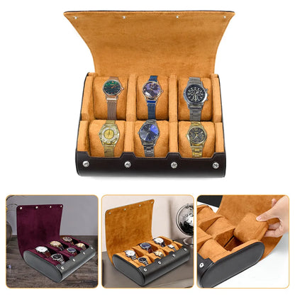 Premium Leather Watch Case 2.0