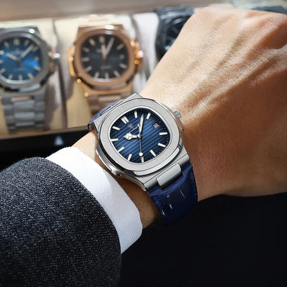 Zavenco Poedegar 40mm Leather Watch