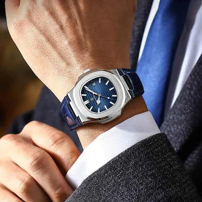 Zavenco Poedegar 40mm Leather Watch
