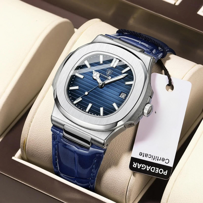 Zavenco Poedegar 40mm Leather Watch